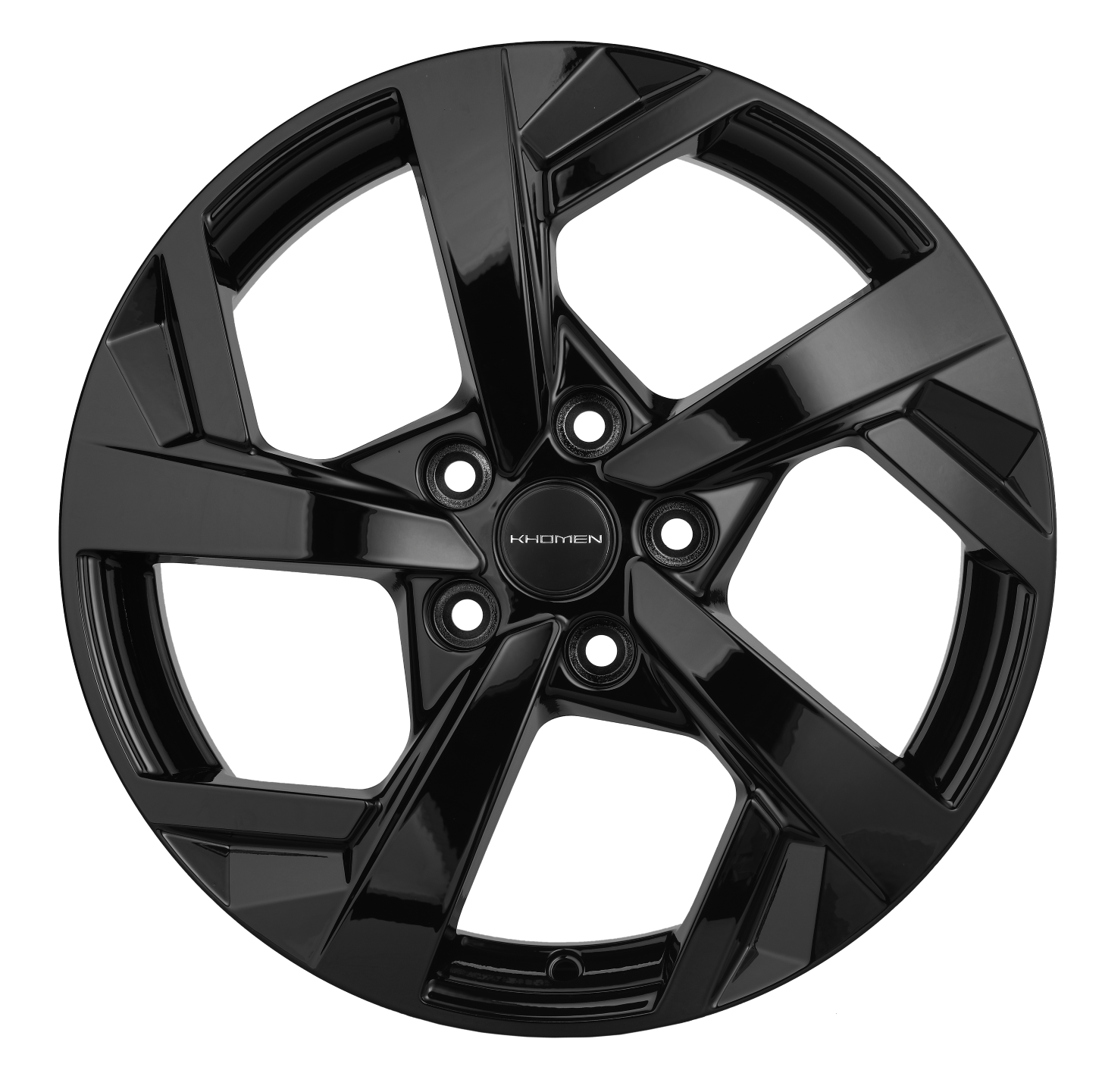 Колесный диск KHOMEN KHW1712 7х17/5x110 D63,3 ET46 BLACK